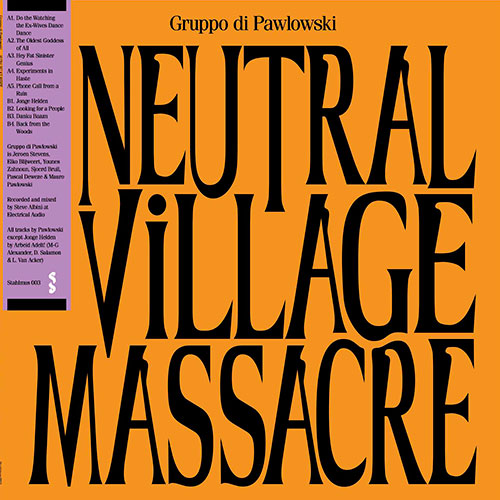 Neutral Village Massacre cover